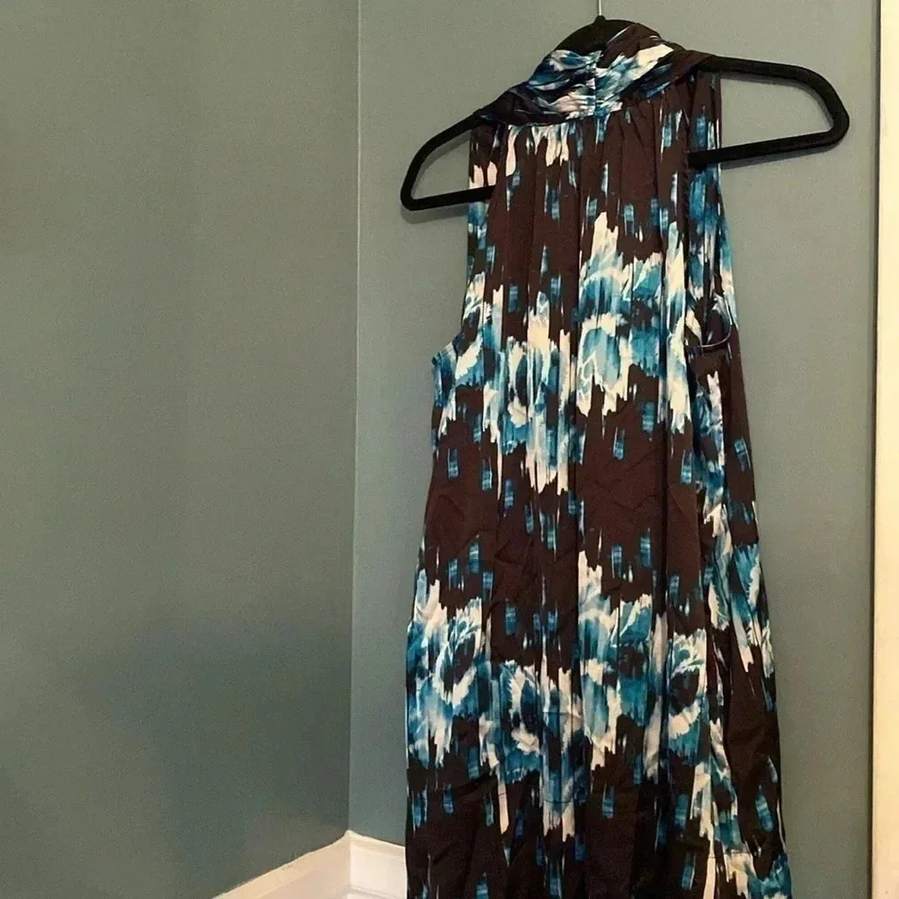Derek Lam for design nation - women’s sleeveless faux wrap dress - size L